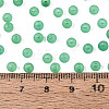 FGB Frosted Transparent Glass Seed Beads SEED-N013-02A-09-4