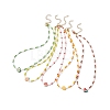 Summer Theme Handmade Polymer Clay Fruit Bead Necklaces NJEW-JN04157-1