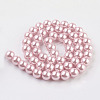 Eco-Friendly Glass Pearl Beads Strands X-HY-A008-8mm-RB109-2