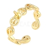 Brass Cuff Finger Ring Settings LS-KK-L219-15A-G-1