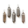 Natural Bronzite Pendants G-M378-01P-A25-1