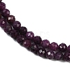 Natural Ruby Beads Strands G-P553-G01-02-4