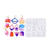 Geometric Earrings Pendants DIY Silicone Mold DIY-Q033-01D-1