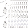 30Pcs 304 Stainless Steel Earring Hooks STAS-SP0002-06P-1