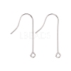 Tarnish Resistant 316 Surgical Stainless Steel Earring Hooks STAS-E027-02B-P-1