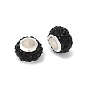 Alloy Rhinestone Clay Pave Beads ALRI-D300-03S-10-2