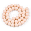 Opaque Glass Beads Strands GLAA-T032-P10mm-MD09-2