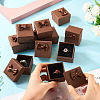 Square Cardboard Paper Ring Gift Storage Boxes CON-TAC0001-17D-6