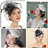 4Pcs 2 Colors Imitation Hemp Hat Embryo DIY-GF0009-73-5