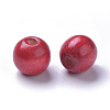 Dyed Natural Wood Beads WOOD-Q006-16mm-01-LF-2