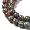 Synthetic Malachite Dyed Beads Strands G-P507-02A-06-4