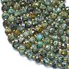 Natural African Turquoise Beads Strands G-K389-E46-01-3