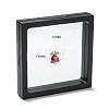 Square Transparent PE Thin Film Suspension Jewelry Display Box CON-D009-01C-03-4