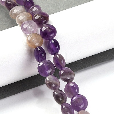 Natural Amethyst Beads Strands G-T047-A04-01-1