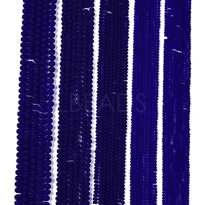 Transparent Glass Beads Strands LS-EGLA-A044-T6mm-MD06-1