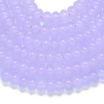 Natural Malaysia Jade Beads Strands G-B165-G01-5x8mm-09-1