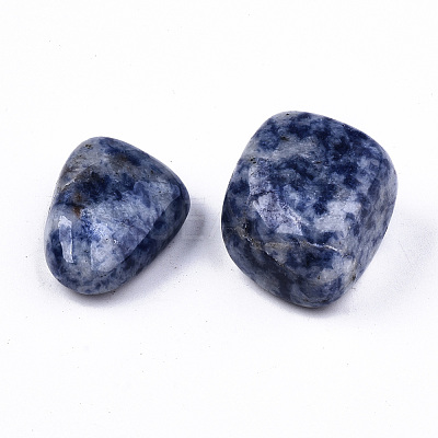 Natural Blue Spot Jasper Beads G-N332-014-1