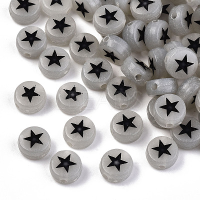 Luminous Acrylic Beads LACR-N001-004-1