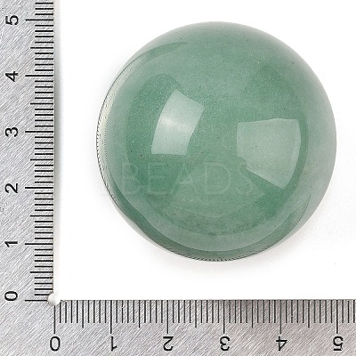 Natural Green Aventurine Sphere Beads G-I367-07L-1