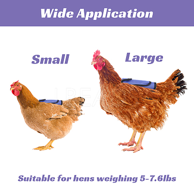 Polyester Chicken Saddle Apron AJEW-CP0008-61A-1