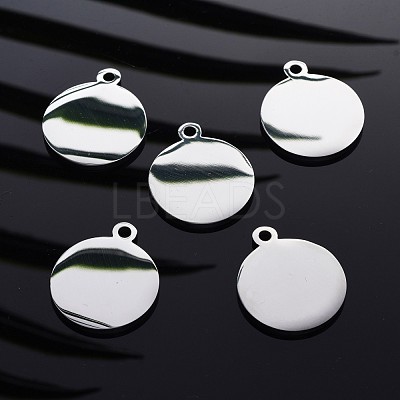 Tarnish Resistant 304 Stainless Steel Pendants STAS-I140-01A-S-1