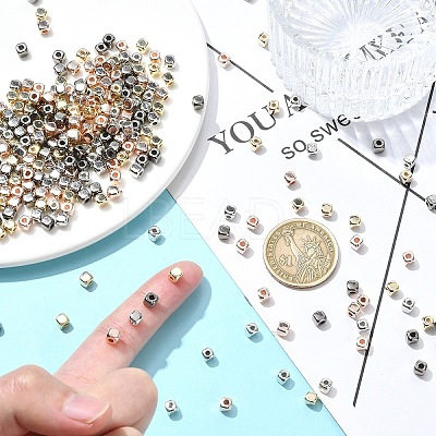 400Pcs 4 Colors CCB Plastic Beads CCB-YW0001-60-1