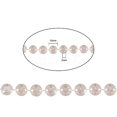 Handmade Plastic Beaded Chains CHC-CJ0001-55-1