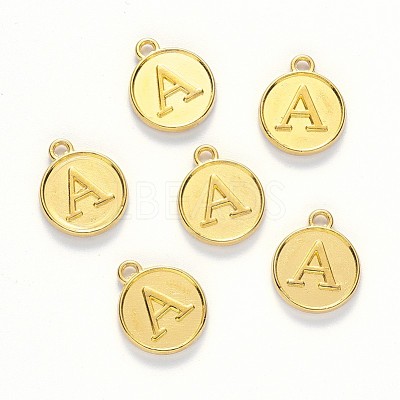 Alloy Pendant Cabochon Settings For Enamel PALLOY-YW0001-10KCG-1