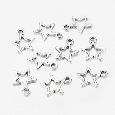 Tibetan Style Alloy Charms X-LF10651Y-1