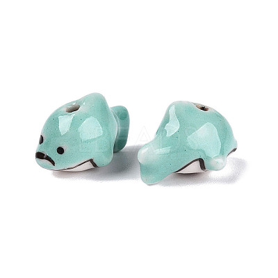 Handmade Porcelain Beads PORC-Q008-08-1