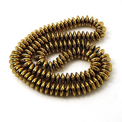 Non-magnetic Synthetic Hematite Beads Strands G-E165-2A-1