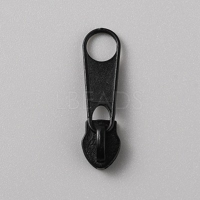 Spray Painted Zinc Alloy Zipper Pull FIND-WH0427-33A-01-1