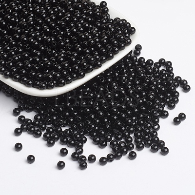 Opaque Acrylic Beads PL681-4-1