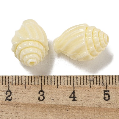 Synthetic Coral Carved Beads Strands CORA-I023-07F-1
