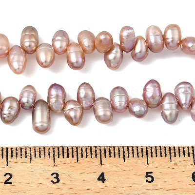 Natural Cultured Freshwater Pearl Beads Strands PEAR-I007-04A-01B-1