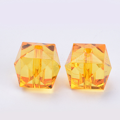 Transparent Acrylic Beads X-TACR-Q259-10mm-V24-1