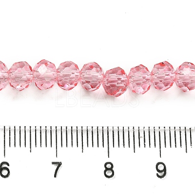 Transparent Baking Paint Glass Beads X1-DGLA-A034-T6mm-D08-1