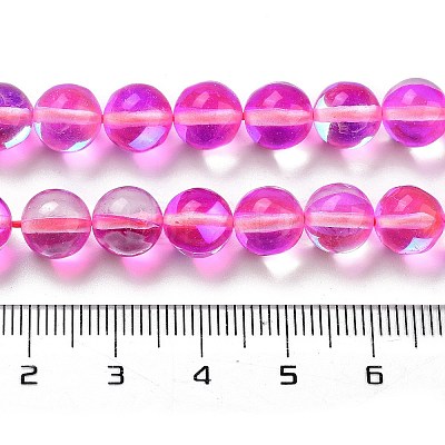 Transparent Glass Beads X-GLAA-B022-8mm-13-1
