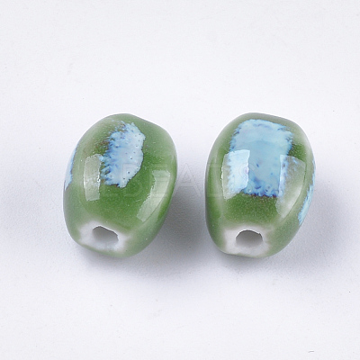 Handmade Porcelain Beads PORC-S498-07B-1