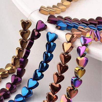 Electroplate Non-magnetic Synthetic Hematite Bead Strands G-F300-22A-1