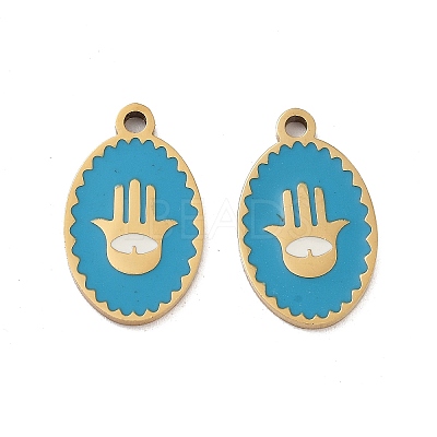 Ion Plating(IP) 316 Surgical Stainless Steel Pendants STAS-U014-59G-02-1