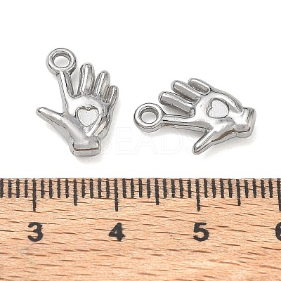 304 Stainless Steel Charms SA-CBAE5AC-01P-1