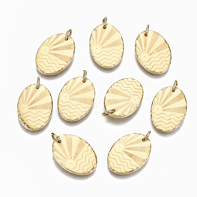 304 Stainless Steel Pendants LS-STAS-S116-038G-1