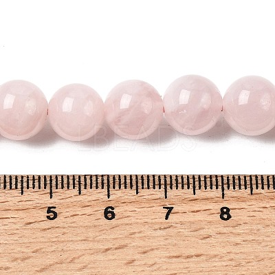 Natural Madagascar Rose Quartz Beads Strands G-B167-A04-10mm-1