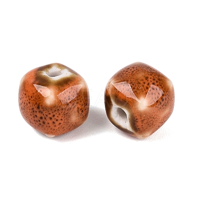 Vintage Handmade Porcelain Beads PORC-N013-18-18-1