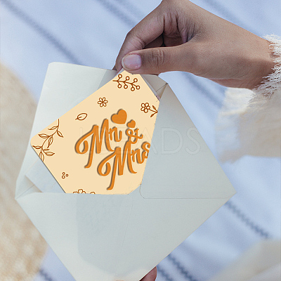 Wooden Commemorative Cards WOOD-WH0040-009-1