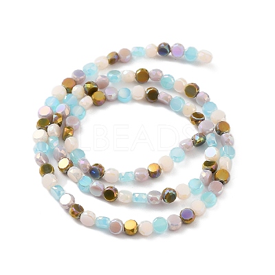 Electroplate Glass Beads EGLA-P056-01D-1