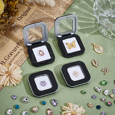 ABS Plastic Loose Diamond Storage Boxes with Visible Window Lid AJEW-WH0609-746B-02-1