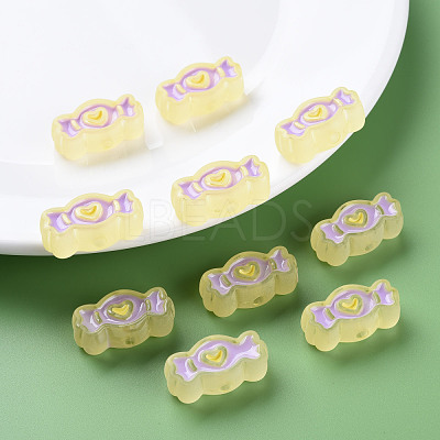 Transparent Acrylic Beads MACR-S374-05B-01-1
