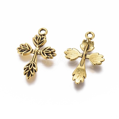 Tibetan Style Alloy Pendants X-GLF0175Y-1
